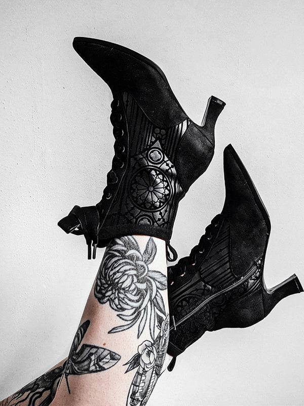Boots Sanctorium - DivineDarkness- Online shop voor Gothic en Alternatieve Kleding!