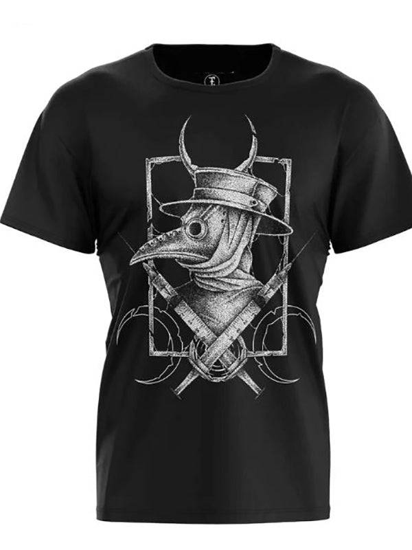 Plague Doctor T-Shirt - DivineDarkness- Online shop voor Gothic en Alternatieve Kleding!