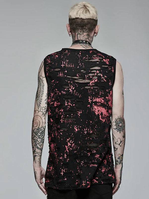 Scars and Ashes Top - DivineDarkness- Online shop voor Gothic en Alternatieve Kleding!